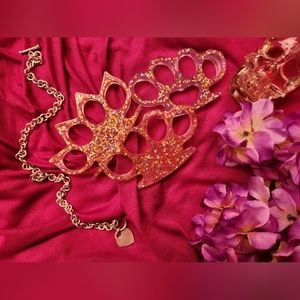 Handmade resin knuckles